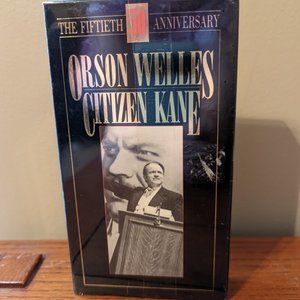 Orson Welles Citizen Kane 50th Anniversary Edition VHS Sealed + Reflections